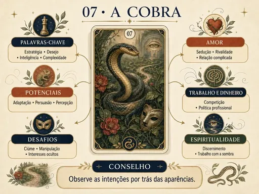 Página interna do Atlas S.I.N.A.L.: 07 · A Cobra