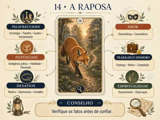 Página interna do Atlas S.I.N.A.L.: 14 · A Raposa